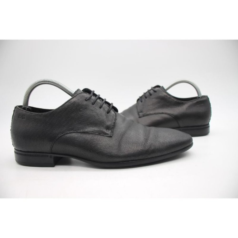 Hugo Boss Vareb  Textured Leather Oxford Men's Size 7.5